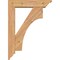 Ekena Millwork Westlake Traditional Smooth Bracket w/ Offset Brace, Western Red Cedar, 5 1/2"W x 22"D x 30"H BKT0604X22X30WTL01SWR - alternate 4